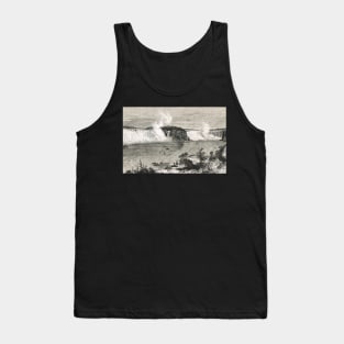 Niagara Falls in the 19th century Tank Top